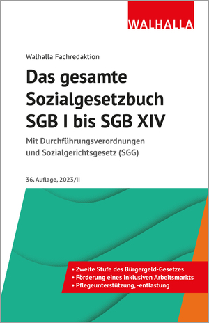 ISBN 9783802953255: Das gesamte Sozialgesetzbuch SGB I bis SGB XIV - Mit Durchführungsverordnungen und Sozialgerichtsgesetz (SGG)