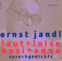 ISBN 9783803140265: laut + luise hosi + anna - sprechgedichte