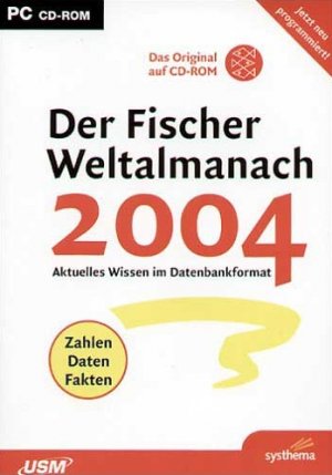 ISBN 9783803227263: Der Fischer Weltalmanach 2004 - Aktuelles Wissen im Datenbankformat. Zahlen - Daten - Fakten  / Das Original auf CD-ROM