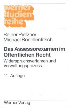 ISBN 9783804129993: Das Assessorexamen im Öffentlichen Recht