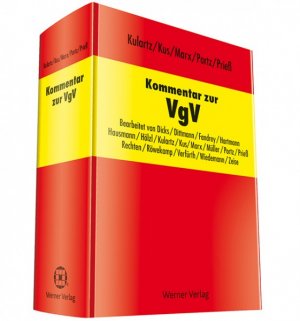 ISBN 9783804154636: Kommentar zur VgV