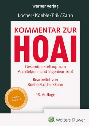 ISBN 9783804155831: Kommentar zur HOAI / Gesamtdarstellung zum Architekten- und Ingenieurrecht