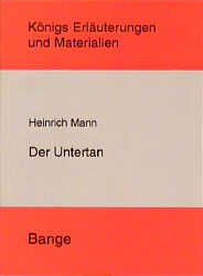 ISBN 9783804403970: Der Untertan