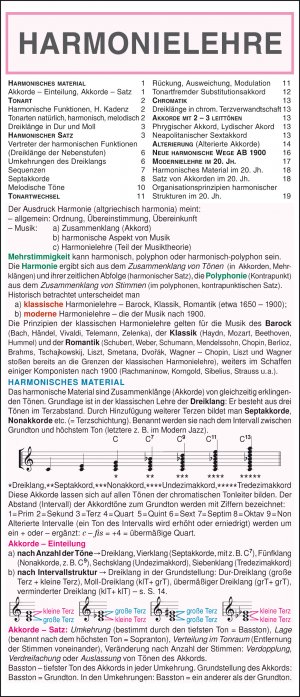 ISBN 9783804488793: Harmonielehre