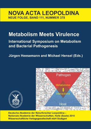 ISBN 9783804728035: Metabolism meets virulence : with 5 tables. International Symposium on Metabolism and Bacterial Pathogenesis, Akademie Schloss Hohenkammer, April 4 to 7, 2009. Ed.: Jürgen Heesemann ; Michael Hensel. Deutsche Akademie der Naturforscher Leopoldina - Nationale Akademie der Wissenschaften, Halle (Saale) / Deutsche Akademie der Naturforscher Leo