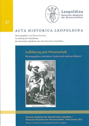 ISBN 9783804730298: Aufklärung und Wissenschaft