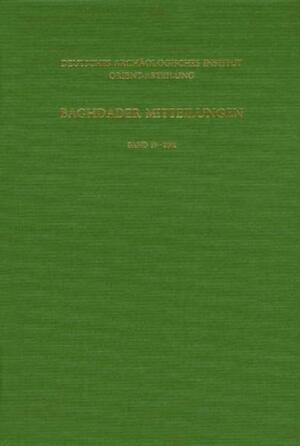 ISBN 9783805331401: Baghdader Mitteilungen: Bd 33: Jahrgang 2002