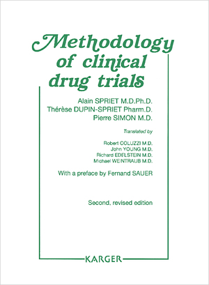 ISBN 9783805558563: Methodology of Clinical Drug Trials