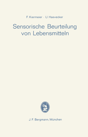 ISBN 9783807002842: Sensorische Beurteilung von Lebensmitteln