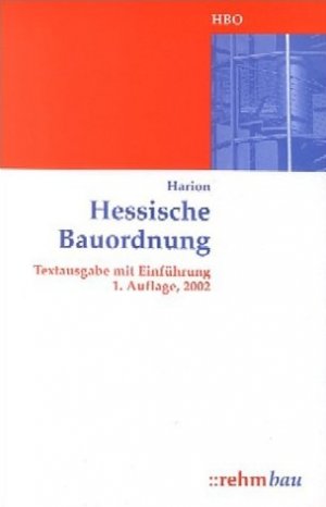 ISBN 9783807319735: Hessische Bauordnung