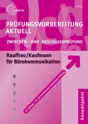 Isbn 9783808573976 Prufungsvorbereitung Aktuell Kauffrau Kaufmann Fur Burokommunikation Zwischen Und Abschlussprufung Gesamtpaket Neu Gebraucht Kaufen