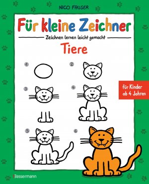 ISBN 9783809429807: Für kleine Zeichner - Tiere - Zeichnen lernen leicht gemacht für Kinder ab 4 Jahren