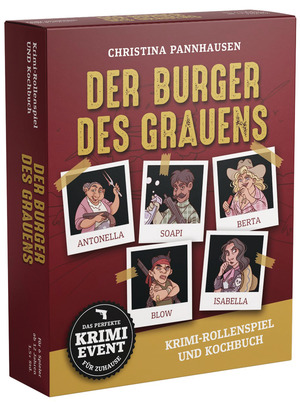 ISBN 9783809443872: Der Burger des Grauens - Krimi-Rollenspiel und Kochbuch - Krimi Event