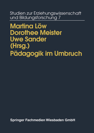 ISBN 9783810014016: Pädagogik im Umbruch . Kontinuität und Wandel in den neuen Bundesländern