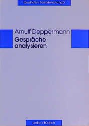 ISBN 9783810021724: Gespräche analysieren