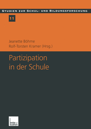 neues Buch – Boehme, Jeanette Kramer – Partizipation in der Schule