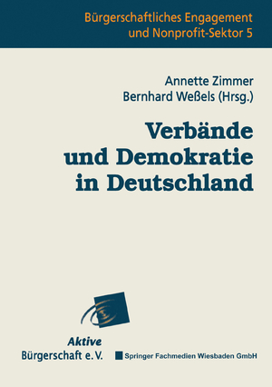 ISBN 9783810029577: Verbände und Demokratie in Deutschland