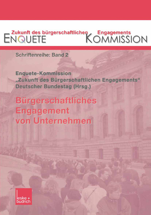 neues Buch – Enquete-Kommission Zukunft des Bürgerschaftlichen Engagements des – Bürgerschaftliches Engagement von Unternehmen