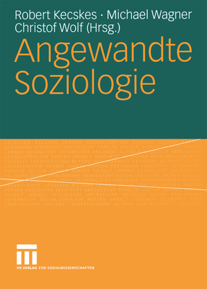 ISBN 9783810041173: Angewandte Soziologie