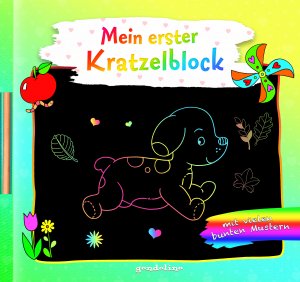 ISBN 9783811234840: Mein erster Kratzelblock (Hund) | Ausmalen - Nachkratzeln - Verschenken. 12 Kratzelseiten. 28 Ausmalseiten. Für Kinder ab 3 Jahre. | Kristin Labuch | Taschenbuch | 42 S. | Deutsch | 2018 | gondolino