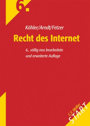 ISBN 9783811443693: Recht des Internet