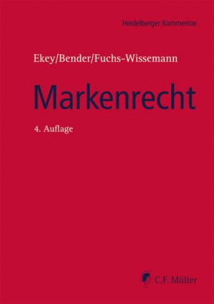 ISBN 9783811458109: Markenrecht - MarkenG, UMV und Markenrecht ausgewählter ausländischer Staaten