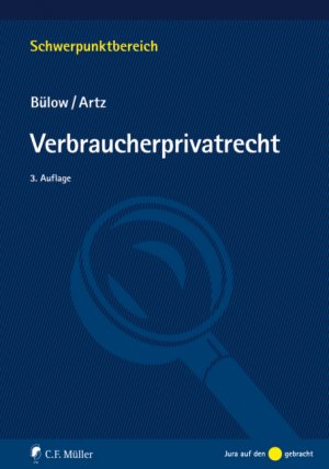 gebrauchtes Buch – Peter Bülow – Verbraucherprivatrecht (Schwerpunkte) (Schwerpunktbereich)