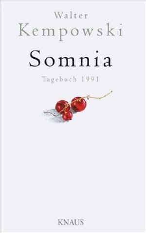 ISBN 9783813503135: Somnia: Tagebuch 1991 (Tagebücher, Band 4)