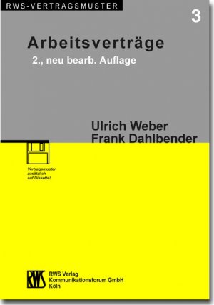 ISBN 9783814527055: Arbeitsverträge