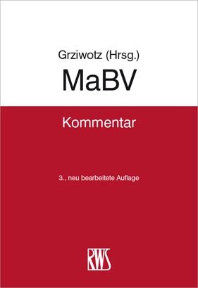 ISBN 9783814590226: MaBV - Makler- und Bauträgerverordnung