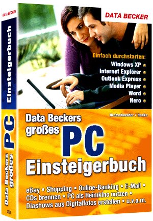 ISBN 9783815823620: Data Beckers großes PC-Einsteigerbuch