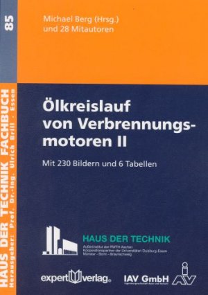 ISBN 9783816926719: Ölkreislauf von Verbrennungsmotoren, II