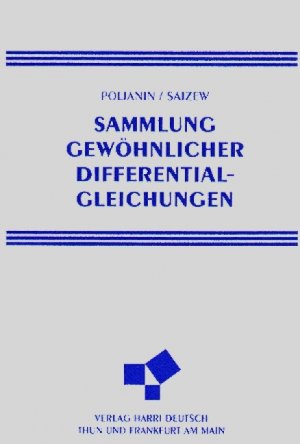 ISBN 9783817113897: Sammlung gewöhnlicher Differentialgleichungen