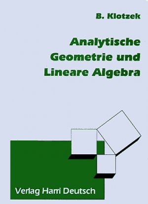 ISBN 9783817115327: Analytische Geometrie und Lineare Algebra