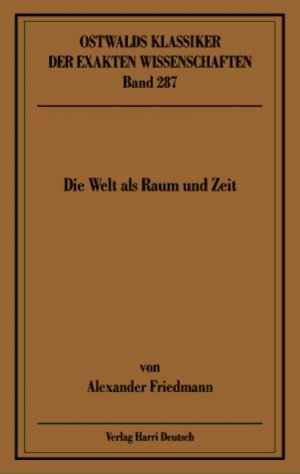 ISBN 9783817134120: Die Welt als Raum und Zeit