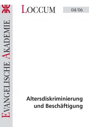 ISBN 9783817204069: Altersdiskriminierung und Beschäftigung