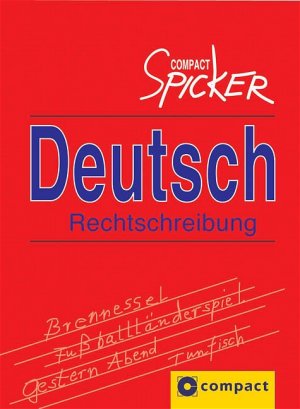 ISBN 9783817474912: Deutsche Rechtschreibung