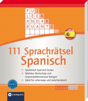 gebrauchtes Buch – Alex Bech – 111 Sprachrätsel Spanisch - Niveau A2 und B1