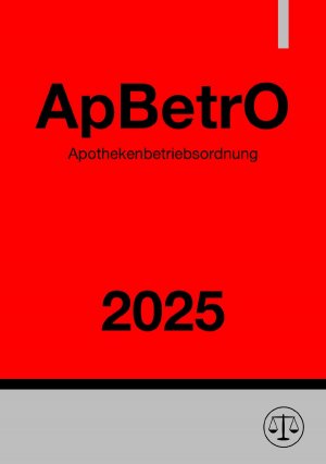 neues Buch – Ronny Studier – Apothekenbetriebsordnung - ApBetrO 2025