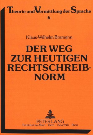 ISBN 9783820498059: Der Weg zur heutigen Rechtschreibnorm - Abbau orthographischer und lexikalischer doppelformen im 19. und 20. jahrhundert