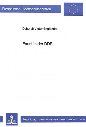ISBN 9783820499308: Faust in der DDR