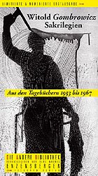 ISBN 9783821845098: Sakrilegien. Aus den Tagebüchern 1953 bis 1967