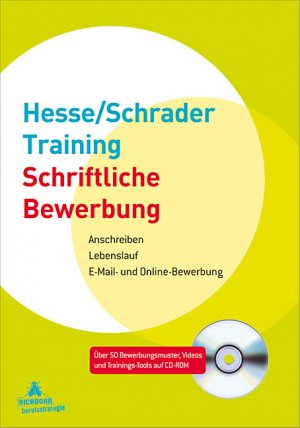 ISBN 9783821857183: Hesse/Schrader-Training Schriftliche Bewerbung