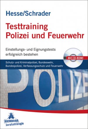 ISBN 9783821859736: Testtraining Polizei und Feuerwehr