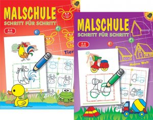 ISBN 9783822714607: Malschule Schritt für Schritt