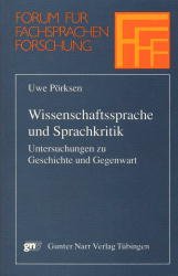 ISBN 9783823345312: Wissenschaftssprache und Sprachkritik