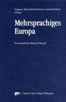 ISBN 9783823358565: Mehrsprachiges Europa