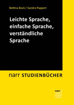 ISBN 9783823381815: Leichte Sprache, Einfache Sprache, verständliche Sprache