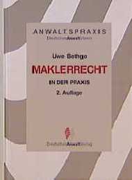 ISBN 9783824001873: Maklerrecht