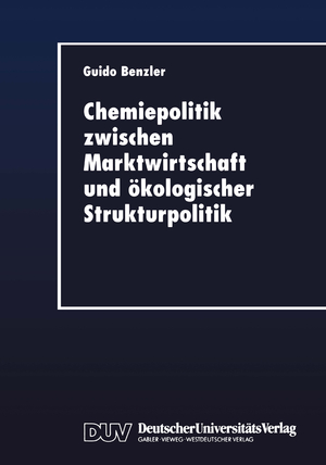 ISBN 9783824404230: Chemiepolitik zwischen Marktwirtschaft und ökologischer Strukturpolitik - Ein ökonomischer Beitrag zum Umgang mit Produktrisiken in der Chemischen Industrie